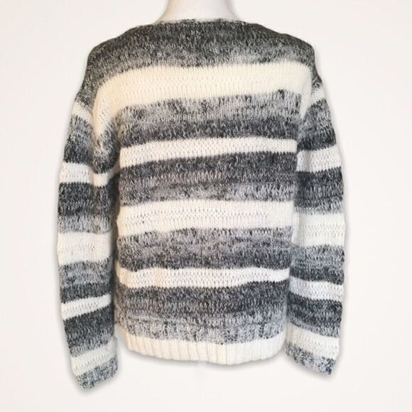 Cynthia Rowley Strip Mohair Sweater - Picture 4 of 6